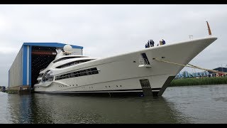 The launch video of Feadship's 110m/ 361ft Anna / Project 1007