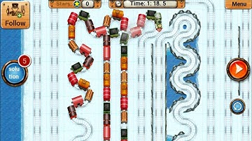 Train Line Maze Game - Train Game - Android Gameplay #1343