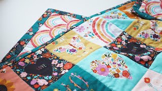 How to make a cheats pathcwork quilt  Laurens Top tips