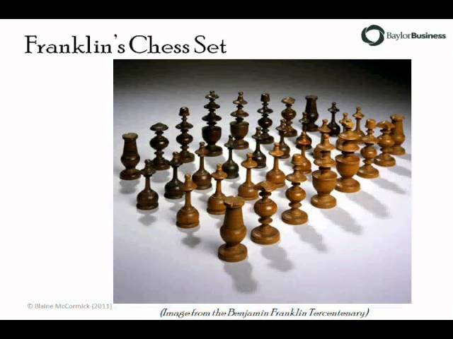 The Morals of Chess' by Benjamin Franklin: Life Is Like a Game of Chess