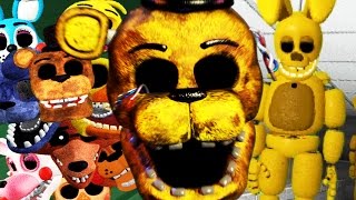 HUNTED BY GOLDEN FREDDY || Spooky's Jump Scare Mansion FNAF MOD Gameplay