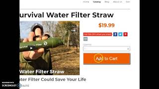 How to get 15% OFF Survival Gear by sharing