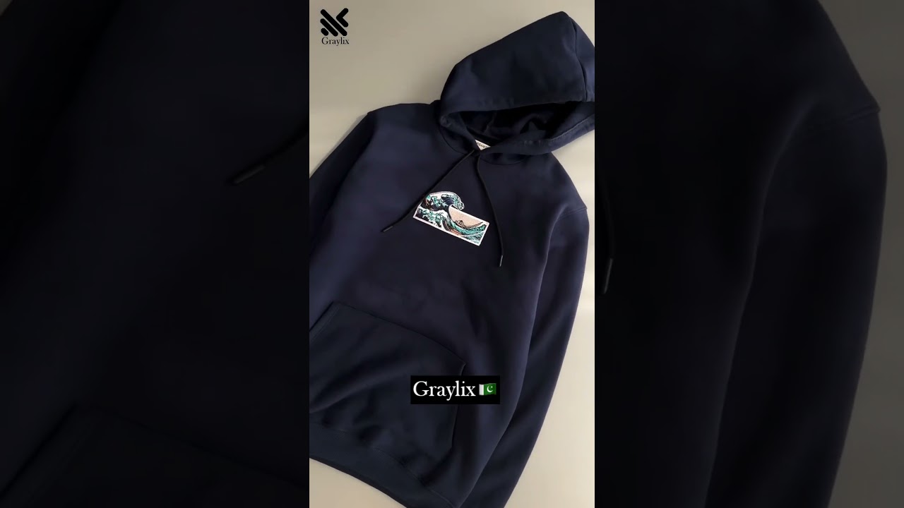 Navy Blue Hoodie – 890 T