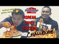 Makan meggi guna tangan je ! 😂 Mie Sedaap Korean Spicy Chicken Challenge bersama sahabat 🔥
