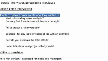 Software Testing Interview Expectations - Part 2 - by www.openmentor.net