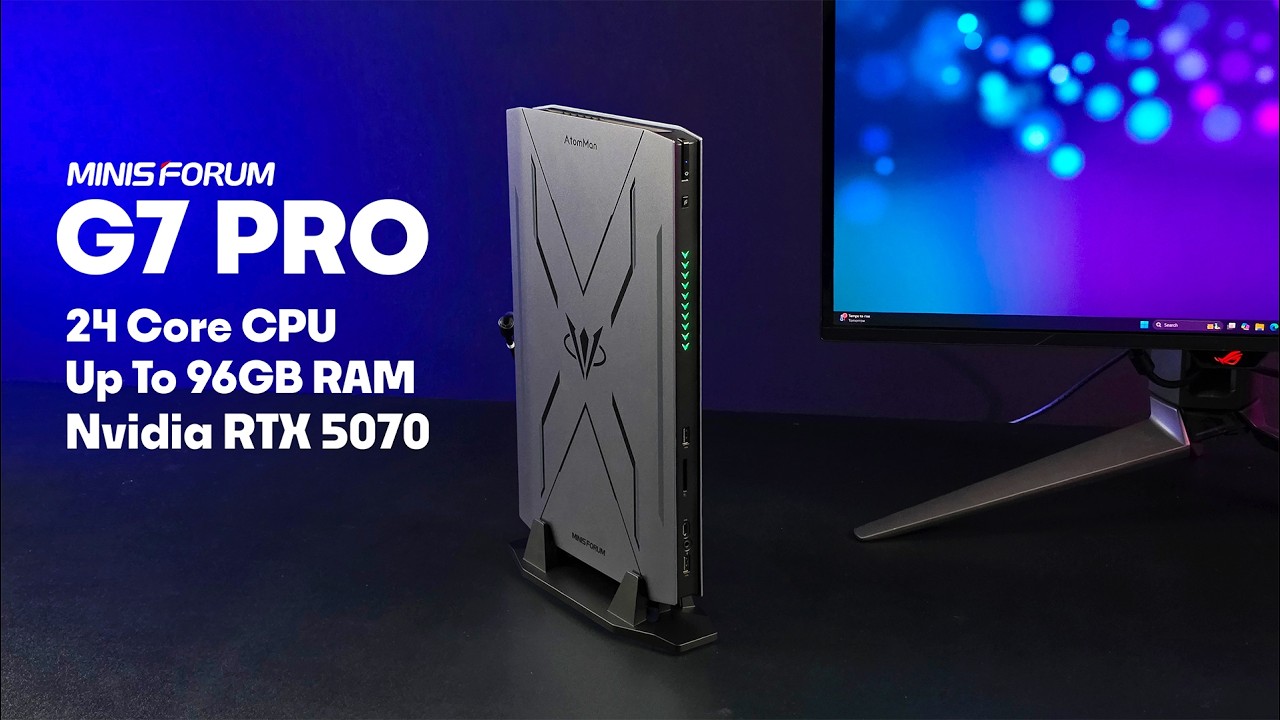 The Most Powerful Minisforum Mini PC Yet! It Runs EVERYTHING