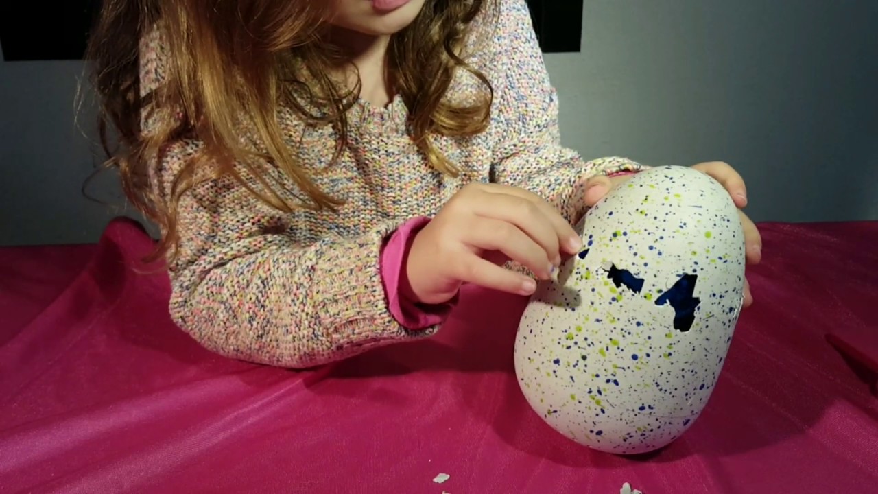 HATCHIMALS¡¡ MI DRAGON SALE DEL HUEVO¡¡ Y JUGAMOS CON EL