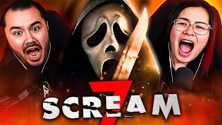 SCREAM 7 (2026) MOVIE REACTION!! Ghostface | Neve Campbell | Isabel May | Courtney Cox