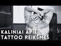 Kaliniai apie tatuiruoi reikmes zonoj ir apie gyvenim u grot