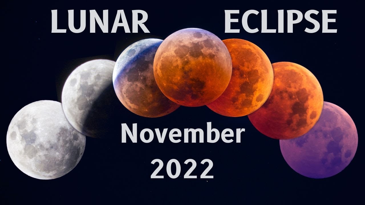 Total Lunar Eclipse November 08, 2022 (Beaver Blood Moon) - YouTube