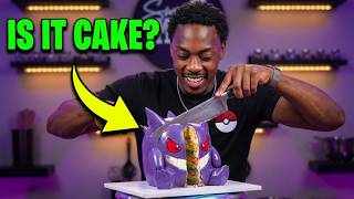 I Made GENGAR from Pokémon as a Cake!