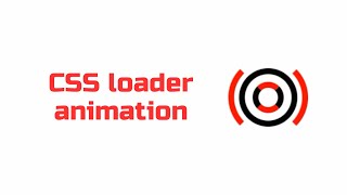 CSS loader animation #webdeveloper #javascript #frontend #animation #csseffect #htmlcss #html5 #css3