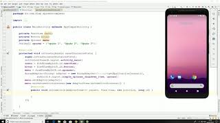 #9 - Spinner com Java - Curso de Desenvolvimento para Android