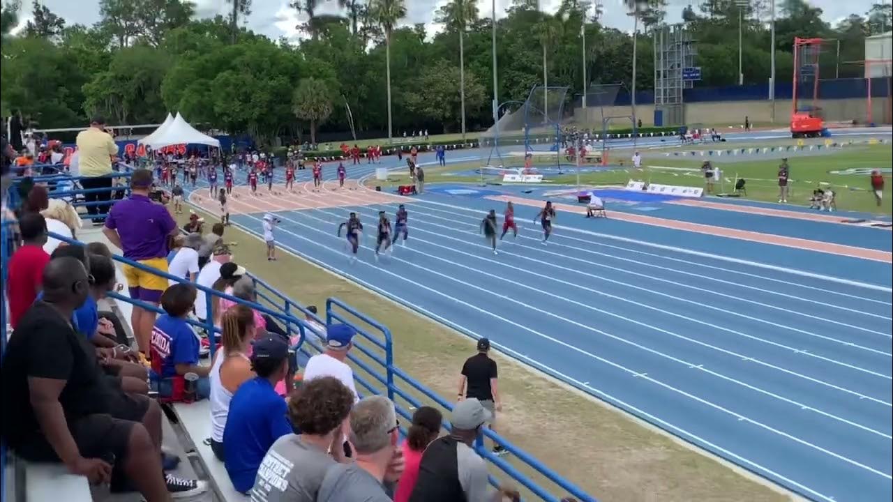 Mens 100m Tom Jones Invitational University of Florida YouTube