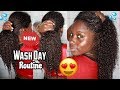 NEW Natural Hair Wash Day Routine  Ft. Shedavi + WEEK IN MY NATURAL HAIR