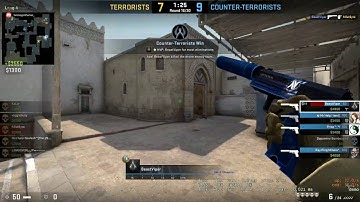 CSGO :  Headshot only USP-S pistol round  *EPIC ACE* .