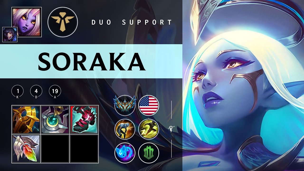 Soraka Support vs Lulu - NA Challenger Patch 25.22