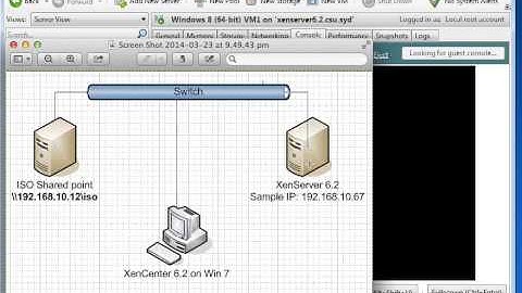 XenServer 6.2 and examples of virtual machine creation
