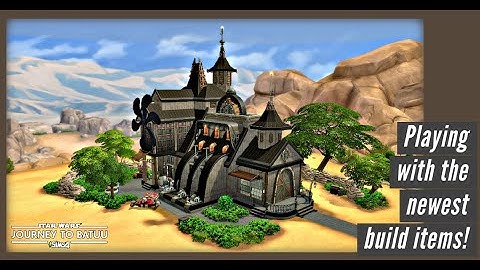 Debug items! // The Sims 4 // Star wars //speed build