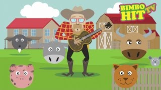 Video thumbnail of "Old McDonald Had A Farm - Kids Song - Bimbo Hit TV"