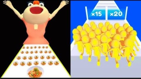 noodles run Vs Join clash 3d 🟤⚫️New Levels Big New Update Max Walkthrough Android iOS Gameplay vfed