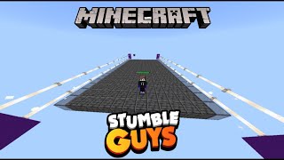 Stumble Guys Map Block Dash In Minecraft