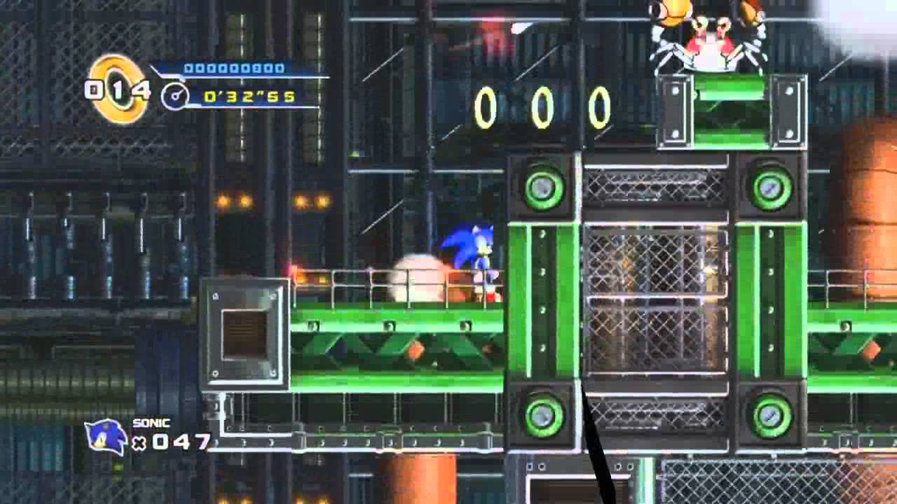 Stream Sonic the Hedgehog 4 - mad gear zone act 1 (Sega Genesis