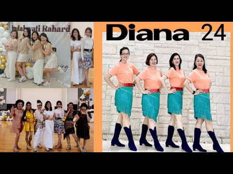 Diana 24 Line Dance (demo & count)
