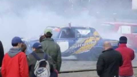 Démuth Zoltán - Lada 21074 - Kobak Kupa Salgótarján 2007.02.18. Crash