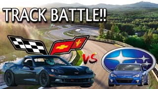 Racing Against Cars with Double the Horsepower!! [Subaru BRZ POV Track Battle @ Pocono Raceway!]