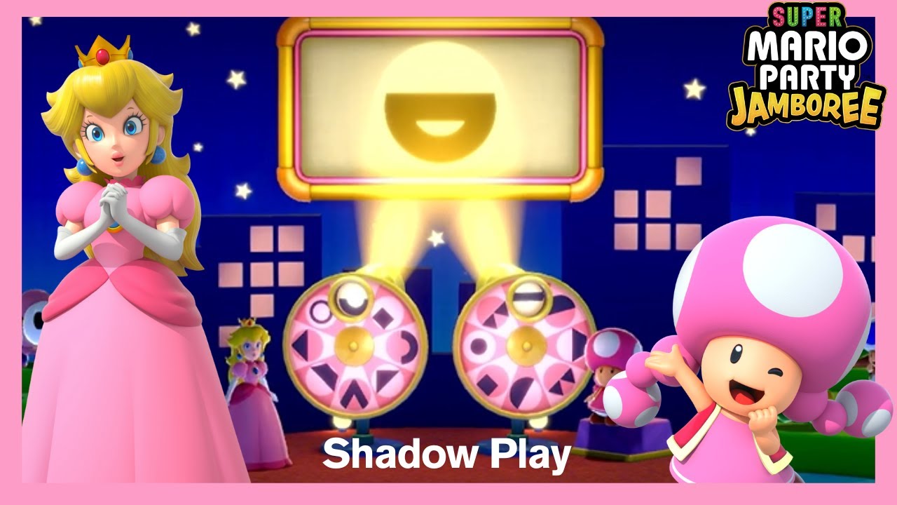 Super Mario Party Jamboree - Shadow Play | Peach & Toadette Gameplay ...