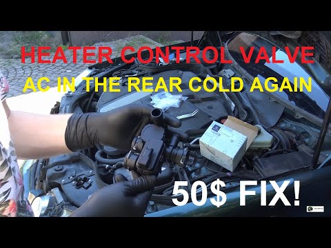 Mercedes W211/S211 320CDI Heater Control Valve Replacement (WARNING LONG VIDEO)
