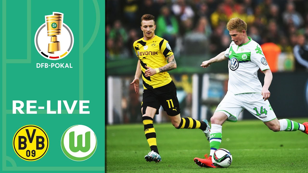 De Bruyne schießt Wölfe zum Titel Borussia Dortmund - VfL Wolfsburg 13 DFB-Pokalfinale 2015