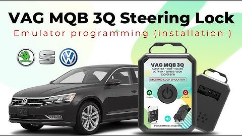 How to connect and configure VAG MQB 3Q Steering Lock Emulator