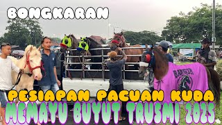 Download Lagu BONGKARAN ❗️PASUKAN LEMBANG \u0026 TEGAL TIBA DI TRUSMI ❗️Pacuan Kuda MEMAYU BUYUT TRUSMI 2025 MP3