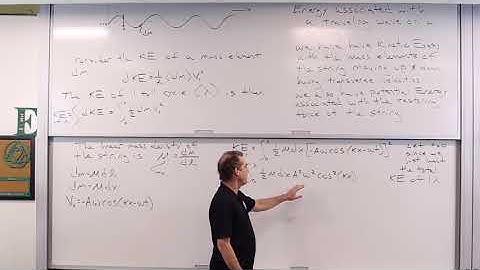 Power Transmitted by a Traveling Wave on a String