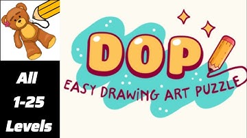 DOP Riddle: Easy Draw It Game 2024 All 1-25 Levels Gameplay Android, iOS Walkthrough New Update
