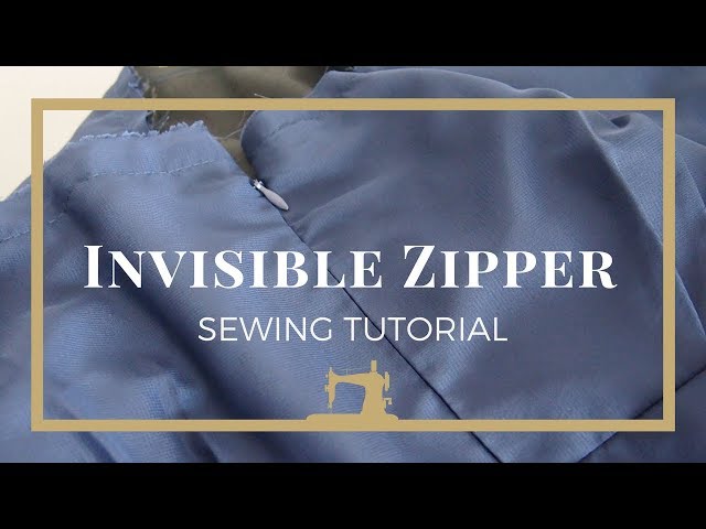 Sewing Glossary: How To Install An Invisible Zipper Tutorial – the thread