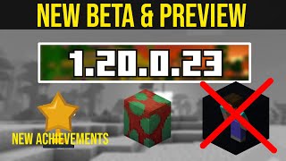 Minecraft Beta & Preview - 1.20.0.23 – Minecraft Feedback