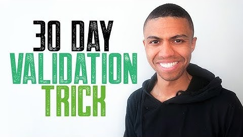 30 DAY VALIDATION TRICK || CREDIT REPAIR SECRETS