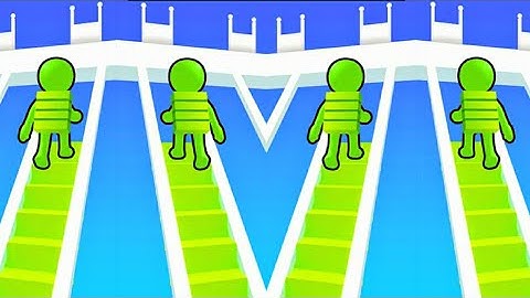 Bridge Race - All level Mobile Gameplay Walkthrough Android iOS part 9