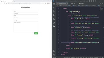 Building a Simple Contact Form with HTML, CSS, and JS - A Step-by-Step Tutorial