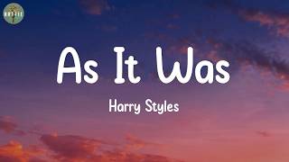 As It Was - Harry Styles (Lyrics)