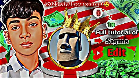 Sigma edit full tutorial🤩🔥||How to make Sigma edits🗿||how to make USA content🇺🇸||Tech Neyaz Yt