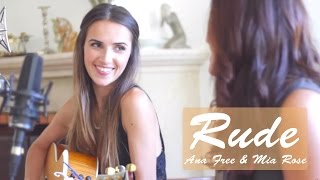 MAGIC! - Rude (Ana Free & Mia Rose Cover) chords