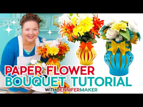 Paper Flower Bouquet Tutorial | Easy Step-by-Step Directions!