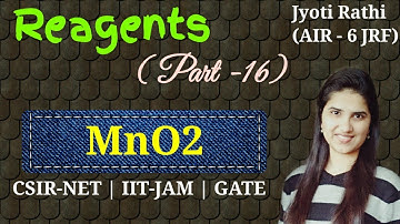 MnO2 oxidation| MnO2 benzylic oxidation|MnO2 reagent reaction|Examples|Problems|CSIR-NET GATE JAM