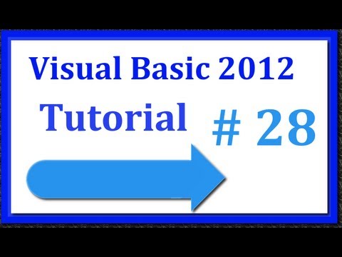VB.NET Tutorial 28