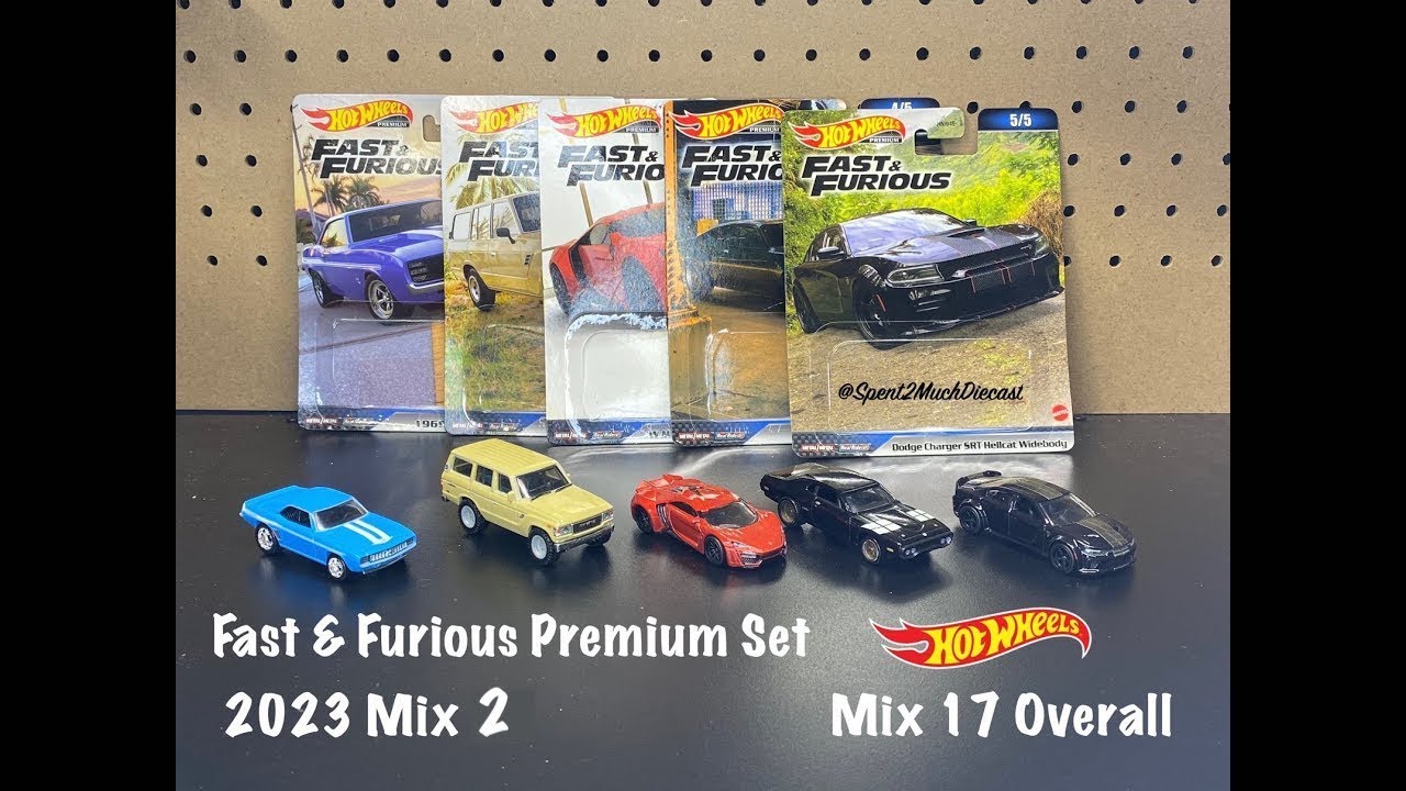 Hot Wheels Premium Set Fast and Furious 2023 – MgMinis DieCast