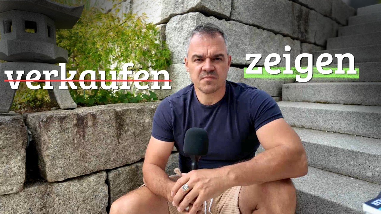 Alex Hurschler erklaert, warum er auf YouTube nichts mehr verkauft und trotzdem mehr Menschen kaufen